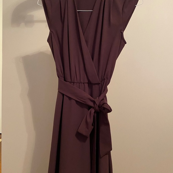 Maison Jules xs EUC purple wrap dress - Picture 1 of 6